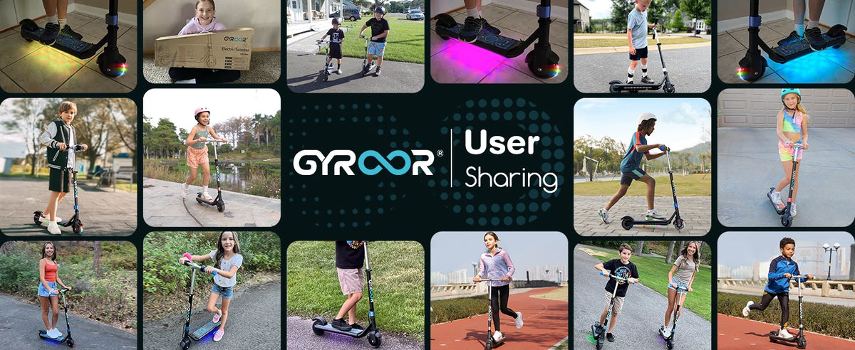 H30Max Electric Scooter for Kids, LED Dispaly, 150W Powerful Motor, Dual Brake System, Adjustable Height and Speed