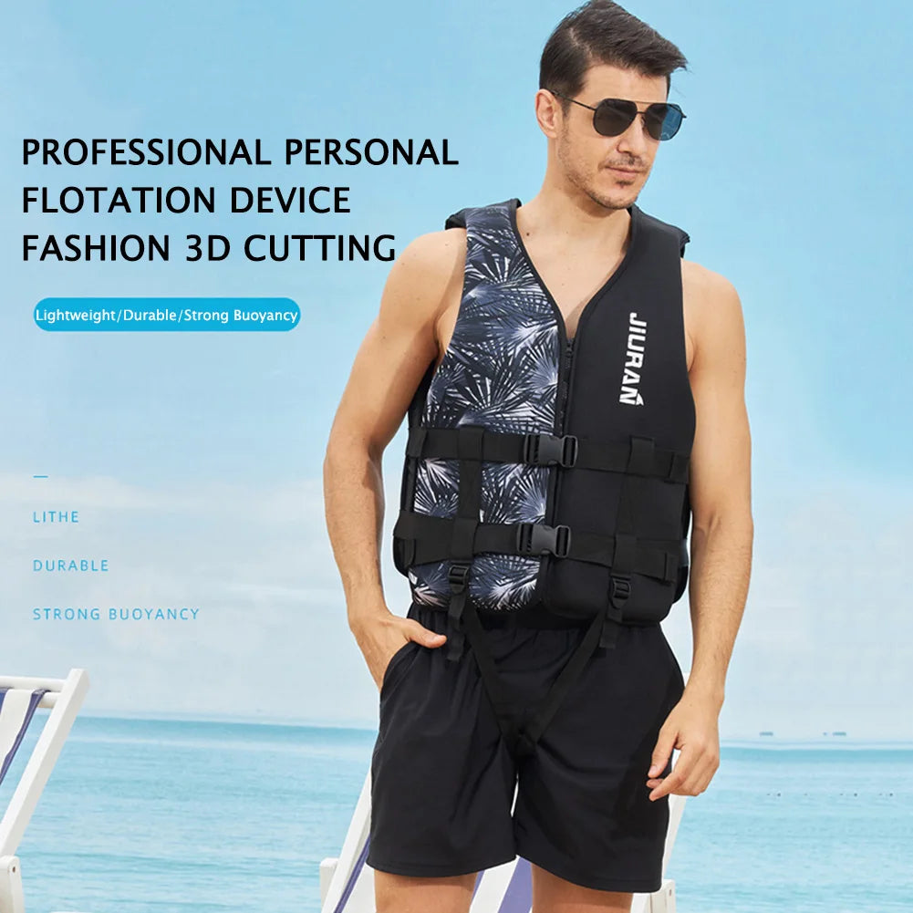 Adjustable Buoyancy Survival Suit Neoprene Wear-resistant Water Sports