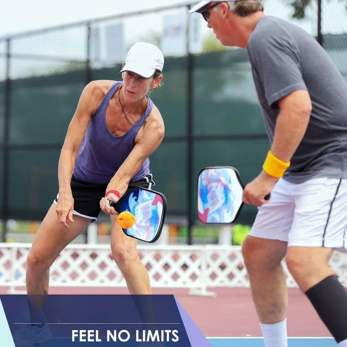2 Pack 4 Pack USAPA Approved Fiberglass Pickleball Paddles Set With Polypropylene Honeycomb Core Lightweight Rackets Equipped With Pickleball Balls And Storage Carry Bag For Beginners Men Women Indoor Outdoor Court Training R
