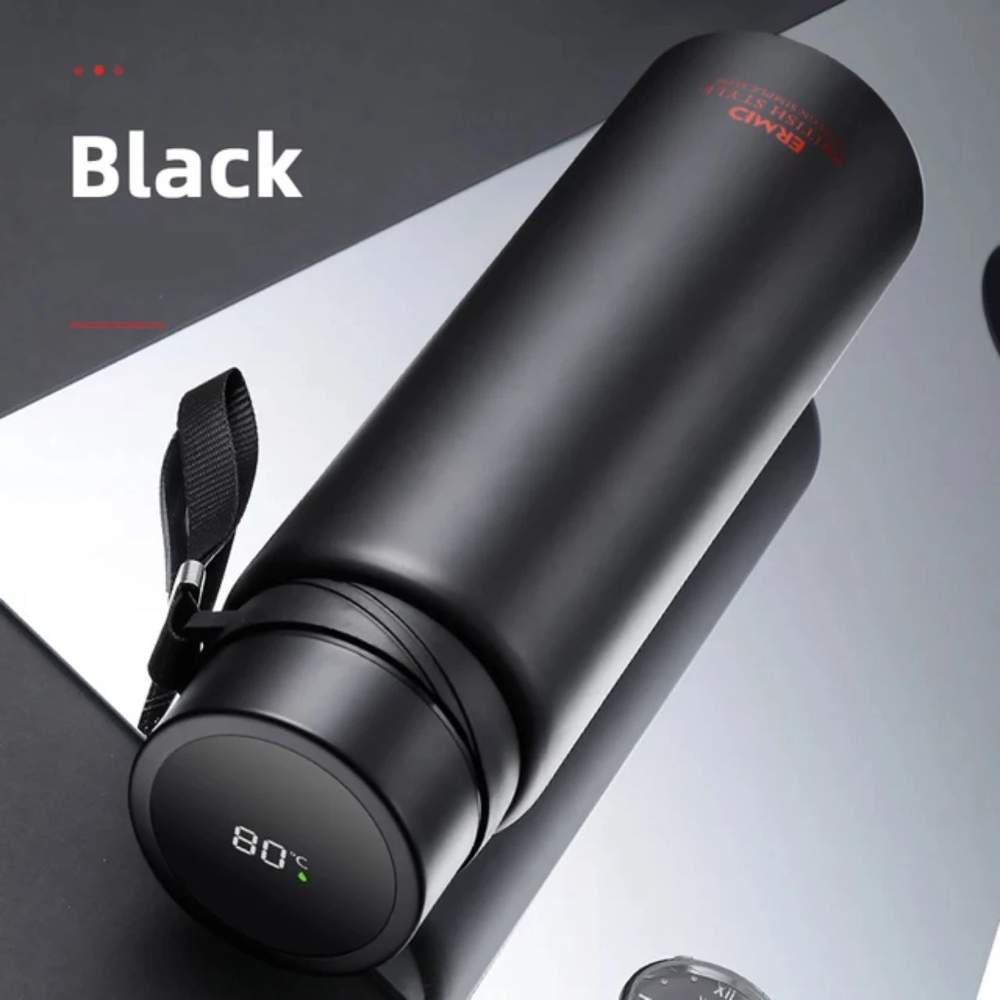 Intelligent 1000ML Smart Thermos Bottle with Temperature Display for Tea Coffee
