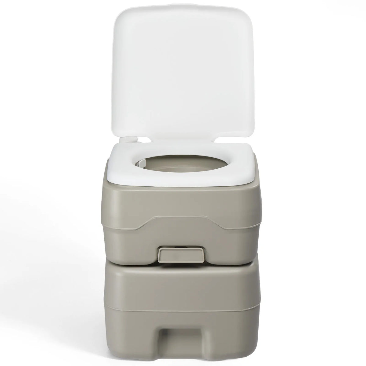 Portable Toilet 20L 5 Gallon Flush Travel Camping Outdoor/Indoor Car SUV Gray