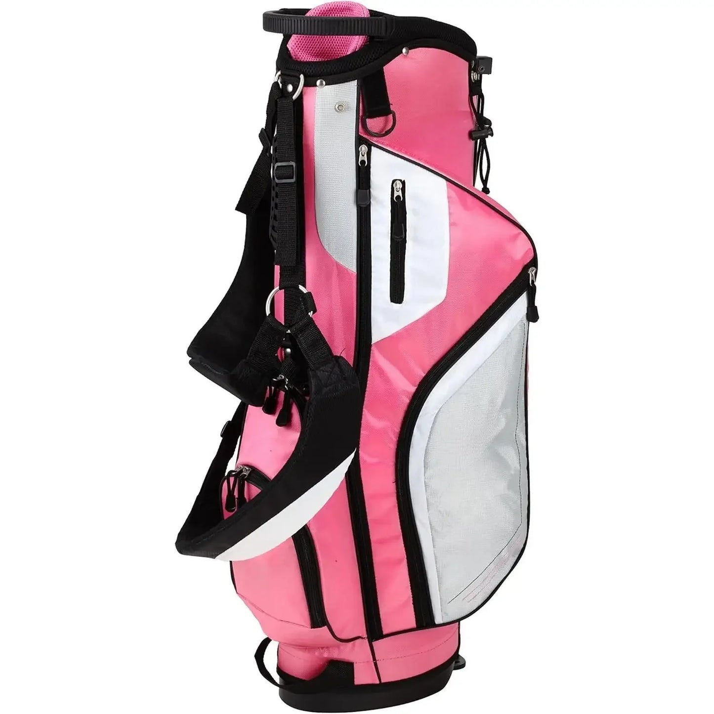 wM5 Womens  Clubs Full Set, Titanium Driver, S.S. Fairway, S.S. Hybrid, S.S. 5-PW Irons, Putter, Stand Bag, 3 H/C's