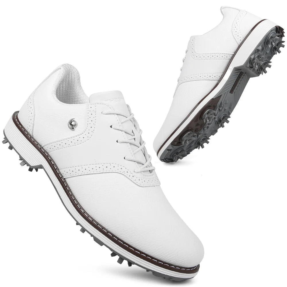 New Spikes Golf Shoes Men Size 7-14 Golf Sneakers Walking Footwear for Golfers