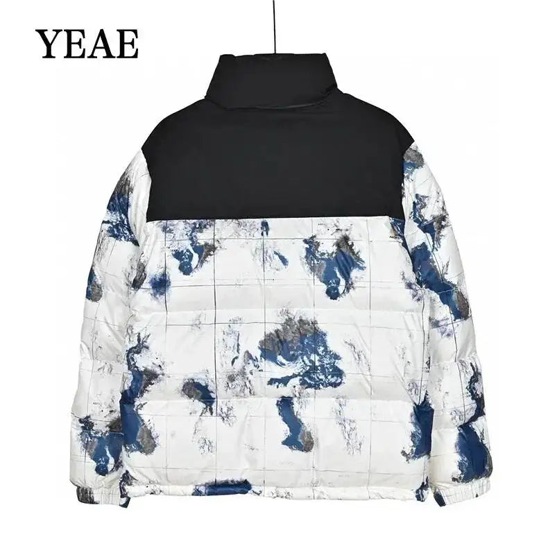 2026 American Brand Winter Men Clothing White Duck Jacket Thicken Warm Snow Coats Male Hooded Windbreaker Down Parkas Outerwear