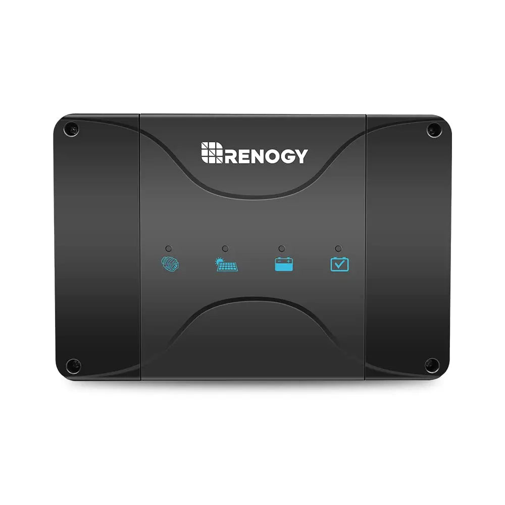 Renogy 50 Amp MPPT Charge Controller 12V MPPT Solar Charge Controller, Capable for Solar Panel and Alternator Power Input