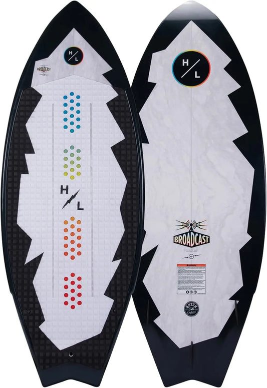 Hyperlite Broadcast Wakesurfer - Wakesurf Board Endorsed by Shaun Murray - Great for All Wake Surfers, from Beginners to Interme