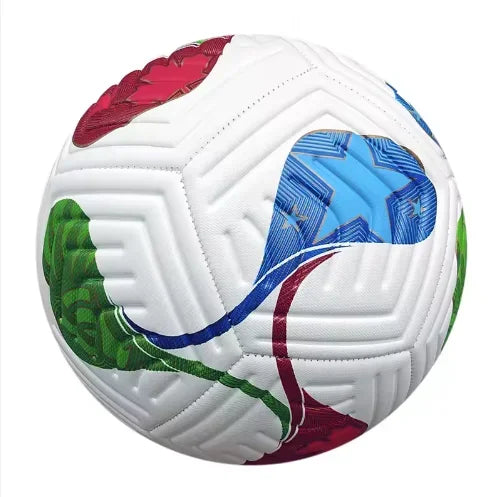 Size 5 Machine-Stitched Soccer Ball PU PVC Training Football