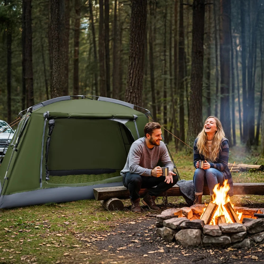 Night Cat Backpacking Tent for Camping: Portable 1-2 Person Waterproof Tent Quick Setup and Compact for Outdoor Festivals