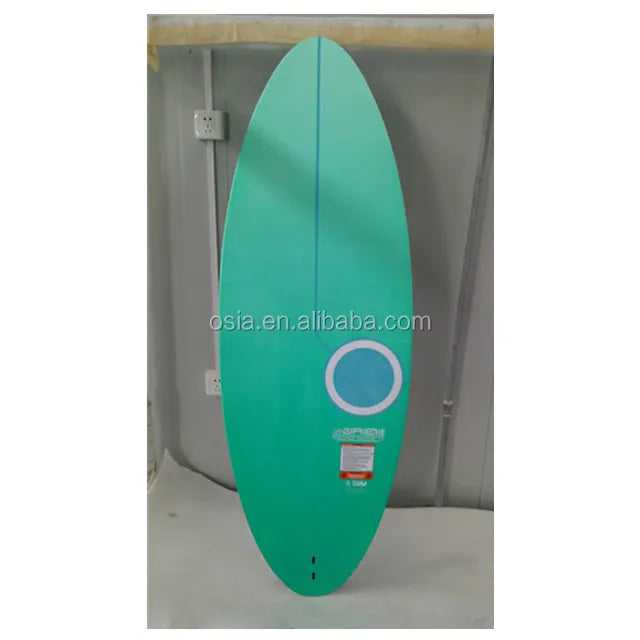hit productUnisex Wakesurf Board Customizable Carbon Fiberglass Wood and EPS Materials Surfboard for Men and Women