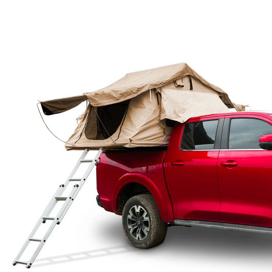 Roof tent with 280TC 2000 waterproof lattice cloth for using as a Camping Necessity