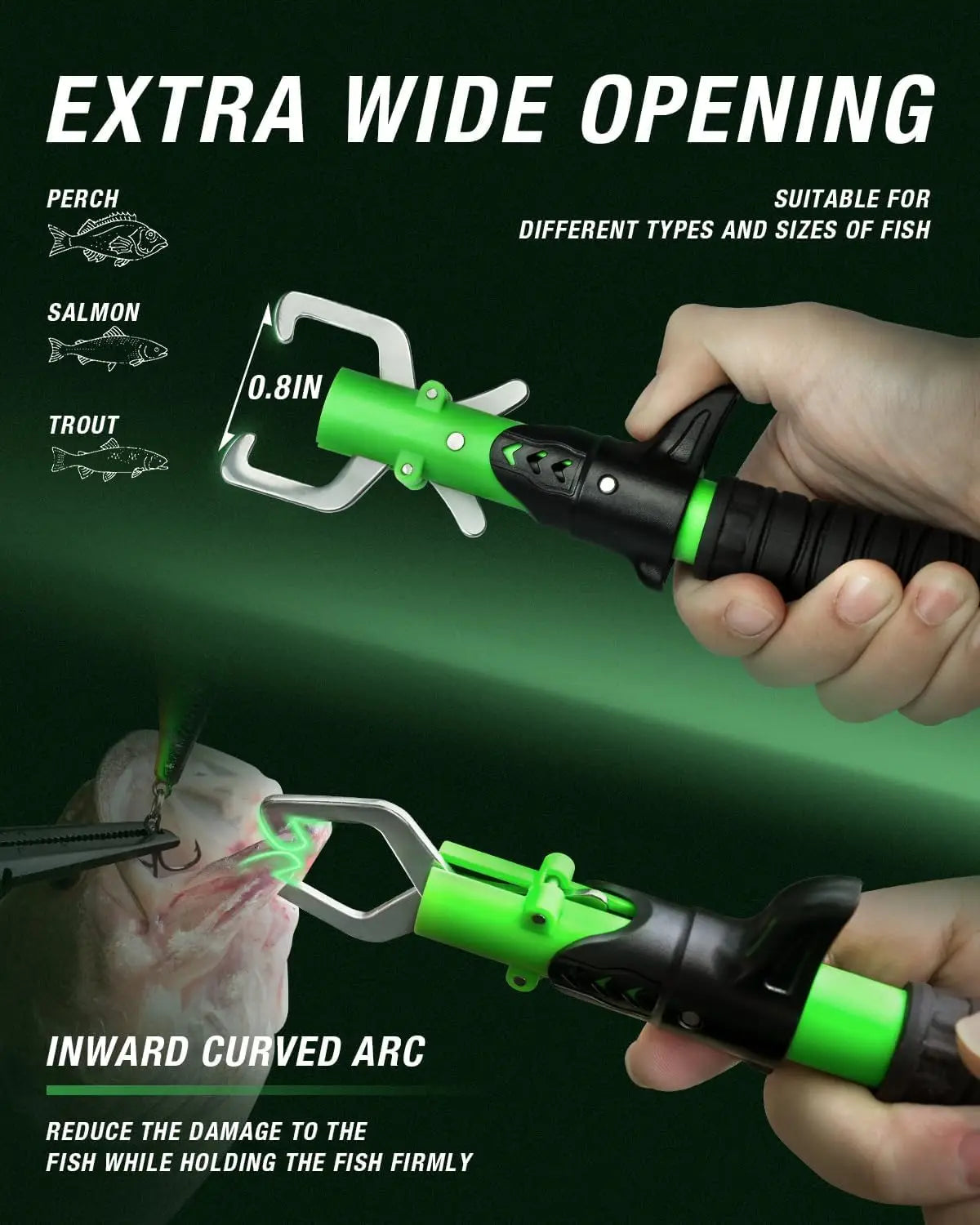 Fishing Rod and Reel Combo, Graphite Telescoping Fishing Pole Collapsible Portable Travel Kit with Carrier Bag