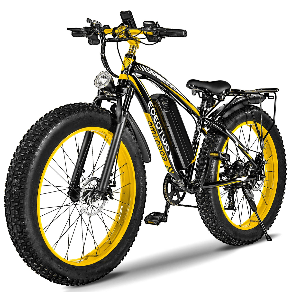 Electric Bike for Adults Teens, 1500W Motor, 34 Mph & 60 Miles, 26" Fat Tire All-Terrain Electric Mountain Bike with 48V 15AH Removable Battery, Dual Brake Off-Road Ebike