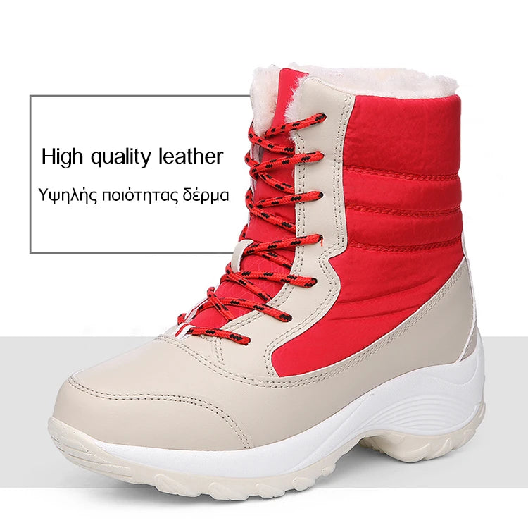 Snow Boots Women Flat Keep Warm Boots Casual