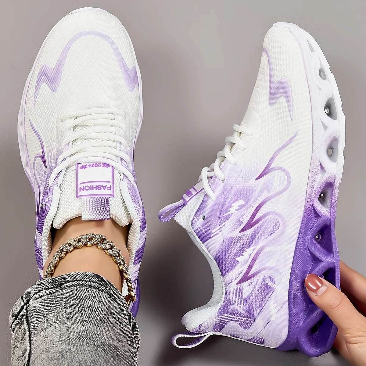 Sneakers for Women Orthopedic Sneakers Walking Shoes for Women, Lightweight Casual Air Running Shoes