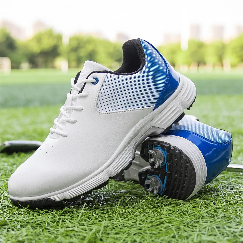 New Golf Shoes Men Waterproof Golf Sneakers Anti Slip Walking Footwears