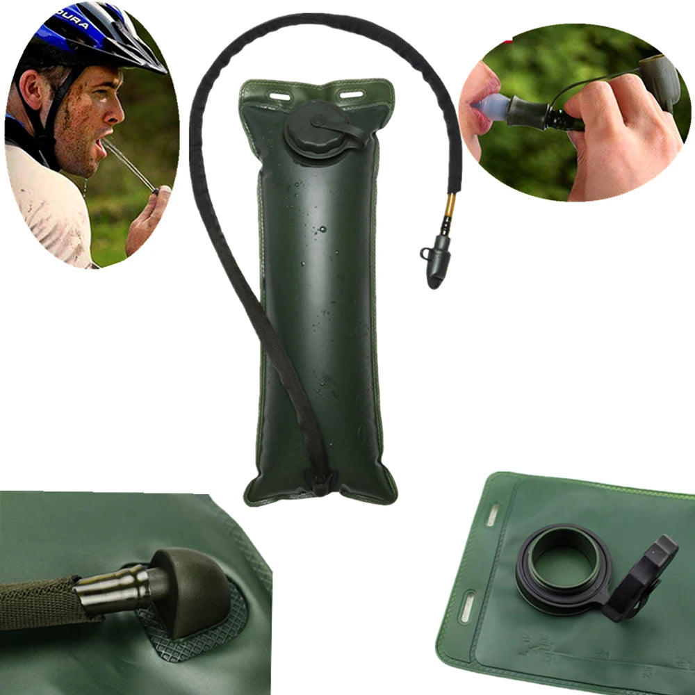 Hydration Bladder,3LWater Bladder for Hiking Backpack Leak Proof Water Reservoir