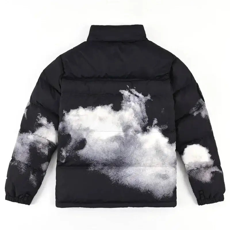 2026 American Brand Winter Men Clothing White Duck Jacket Thicken Warm Snow Coats Male Hooded Windbreaker Down Parkas Outerwear