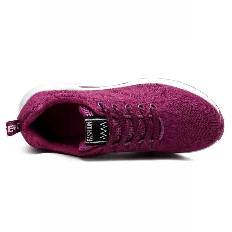 Women Breathable Sneakers Breathable Training Shoes Women Training Shoes Tennis Shoes Outdoor Sports Footwear Air Cushion