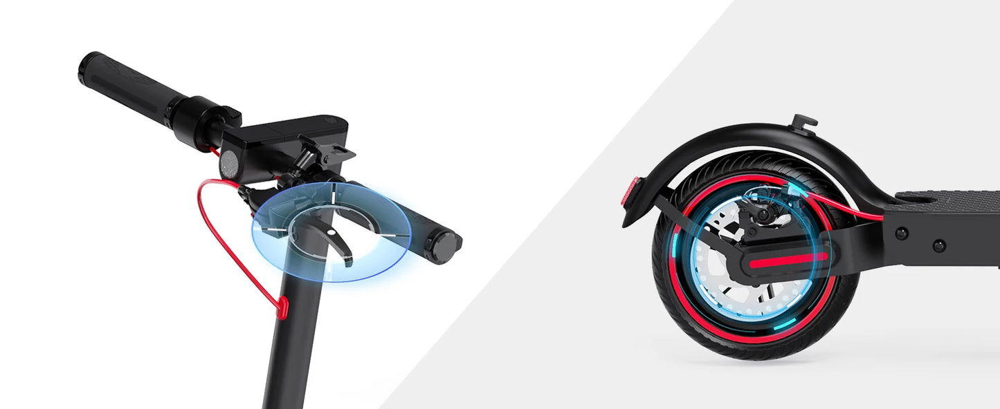 EVERCROSS Electric Scooter Adults with 350W,19MPH&19Miles E-Scooter,Lightweight Folding for Adults with8.5''Solid Tires&APP,UL