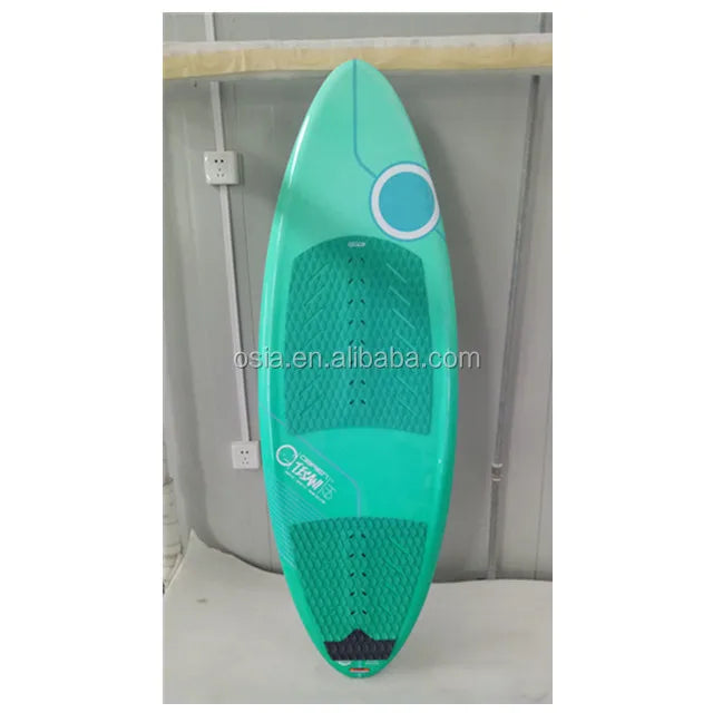 hit productUnisex Wakesurf Board Customizable Carbon Fiberglass Wood and EPS Materials Surfboard for Men and Women