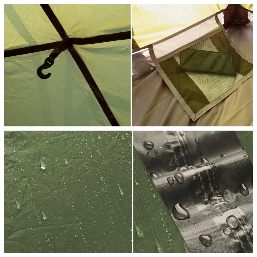 Night Cat Backpacking Tent for Camping: Portable 1-2 Person Waterproof Tent Quick Setup and Compact for Outdoor Festivals