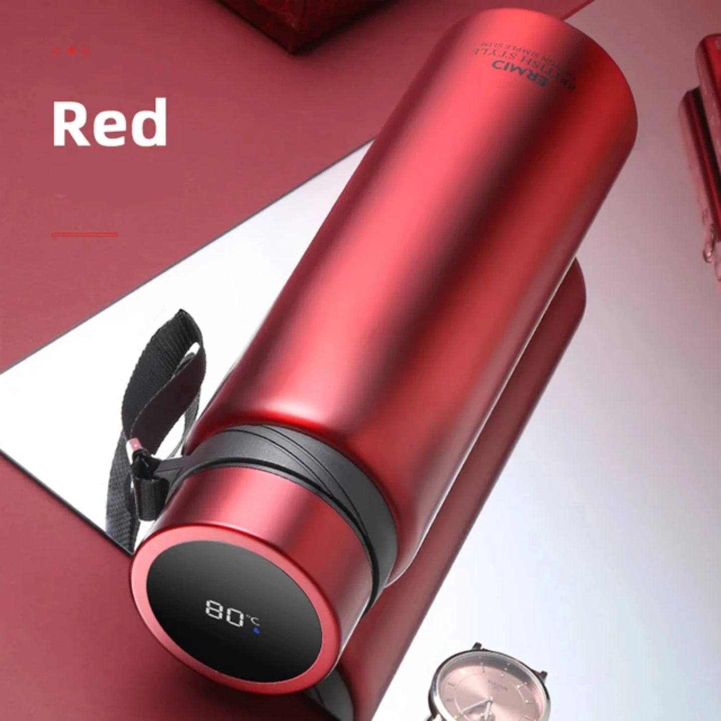 Intelligent 1000ML Smart Thermos Bottle with Temperature Display for Tea Coffee
