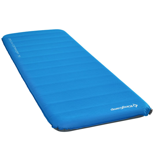 KingCamp Self Inflating Sleeping Pad Comfort Plus Inflatable Insulated Camping Pad