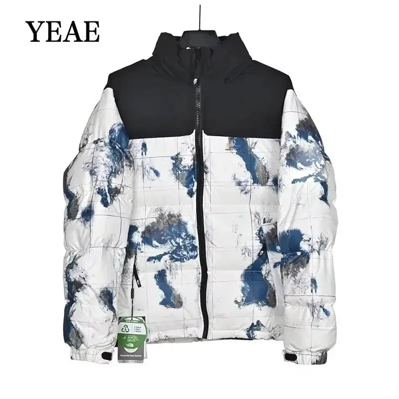 2026 American Brand Winter Men Clothing White Duck Jacket Thicken Warm Snow Coats Male Hooded Windbreaker Down Parkas Outerwear