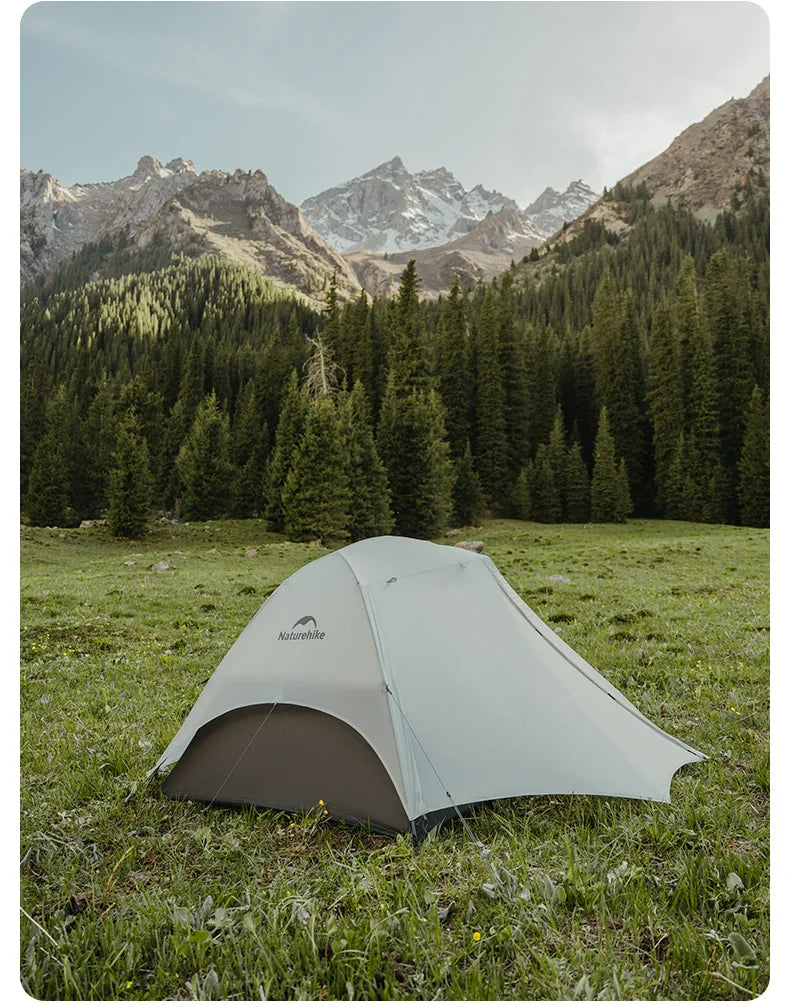 Naturehike Star River UL Camping Tent 2 People Tent 15D Nylon Ultralight Hiking Double Layer Backpacking Travel Tent 3 Seasons