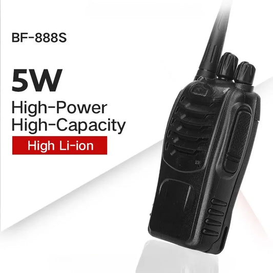 2PCS 4PCS 6PCS 2800mAh Baofeng BF-888S Walkie Talkie 888s 5W 400-470MHz UHF BF888s BF 888S USB Charger
