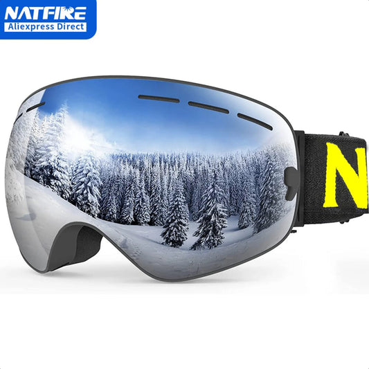 Ski Goggles Double Layers Anti-fog UV400