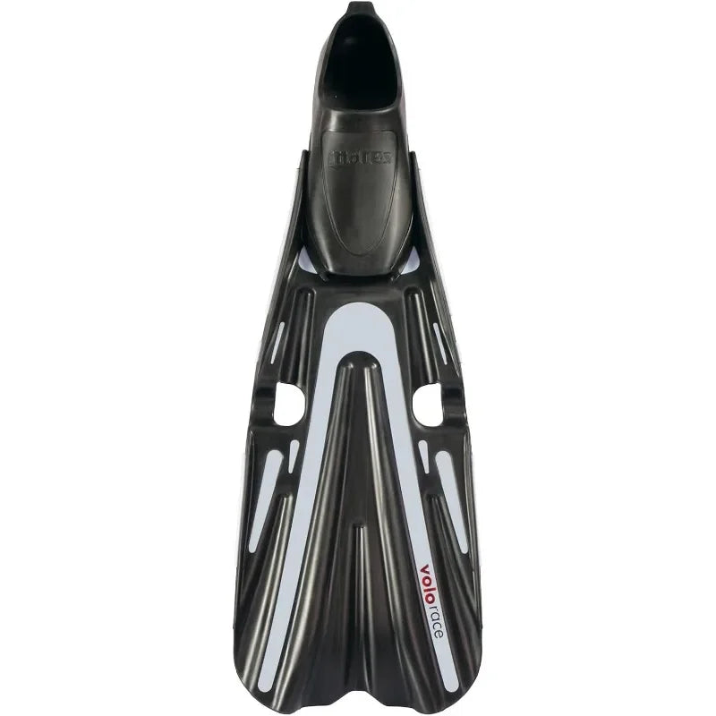 Mares Unisex Adults Volo Race Fins - Durable Versatile Swimming Flippers with Closed Anatomical Foot Pocket for Scuba Diving