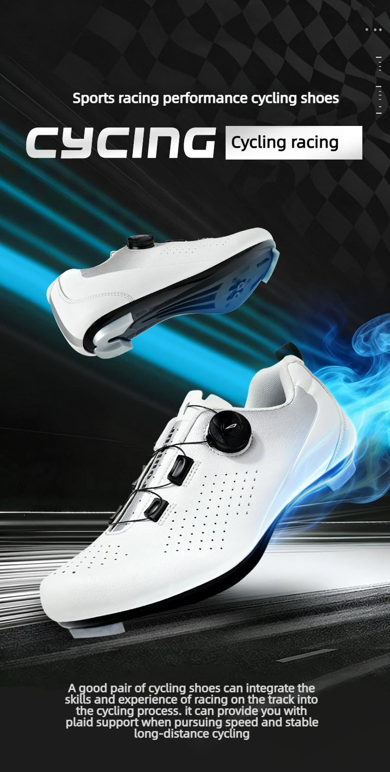 Unisex MTB Mountain Road Bike Lock Shoes Breathable Non-slip Wear-resistant Pedal Bicycle Outdoor Competitive Bicycle Equipment