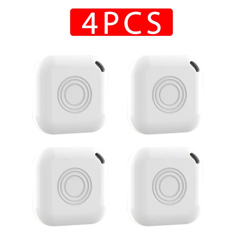 4PCS Smart Tag iPhone GPS Tracker Air tag Work with Apple Find My APP Offers Security-protection Pets From Getting Lost