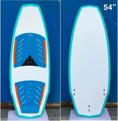 hit productUnisex Wakesurf Board Customizable Carbon Fiberglass Wood and EPS Materials Surfboard for Men and Women