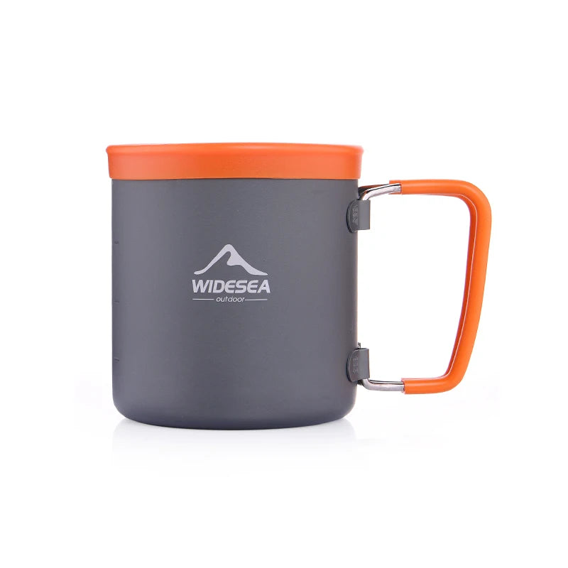 Camping Outdoor Cookware Set, Pots Tourist kettle coffee cup filte Kitchen Equipment Gear Utensils