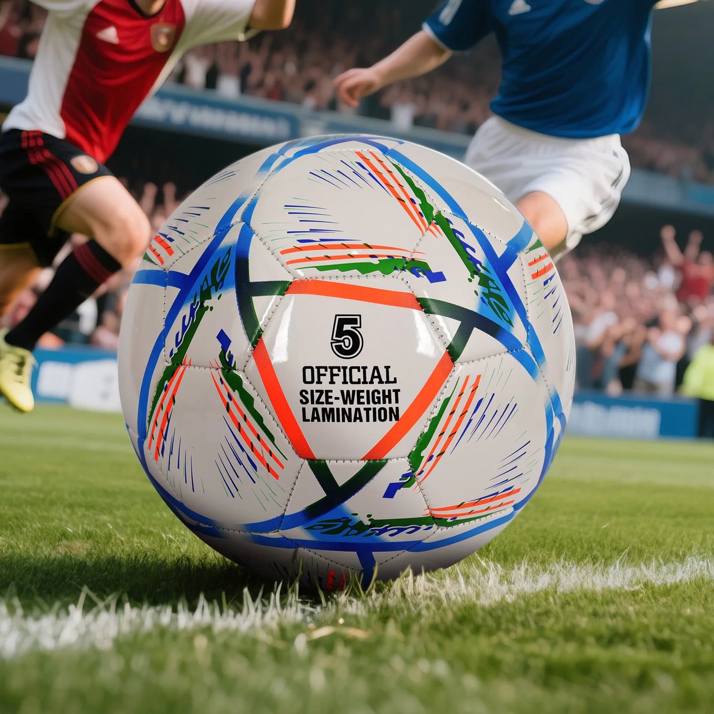 Soccer Ball Size 5 Indoor Outdoor For Adult Youth And Kids Official Match Training Balls Durable Football White High Quality