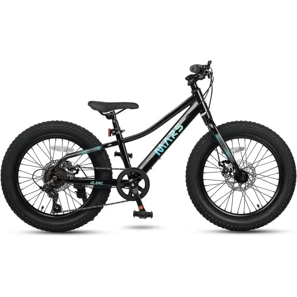 Children's 20-24 Inch Mountain Bike with 2.8 Tires and 6-Speed Gears for Ages 6-14