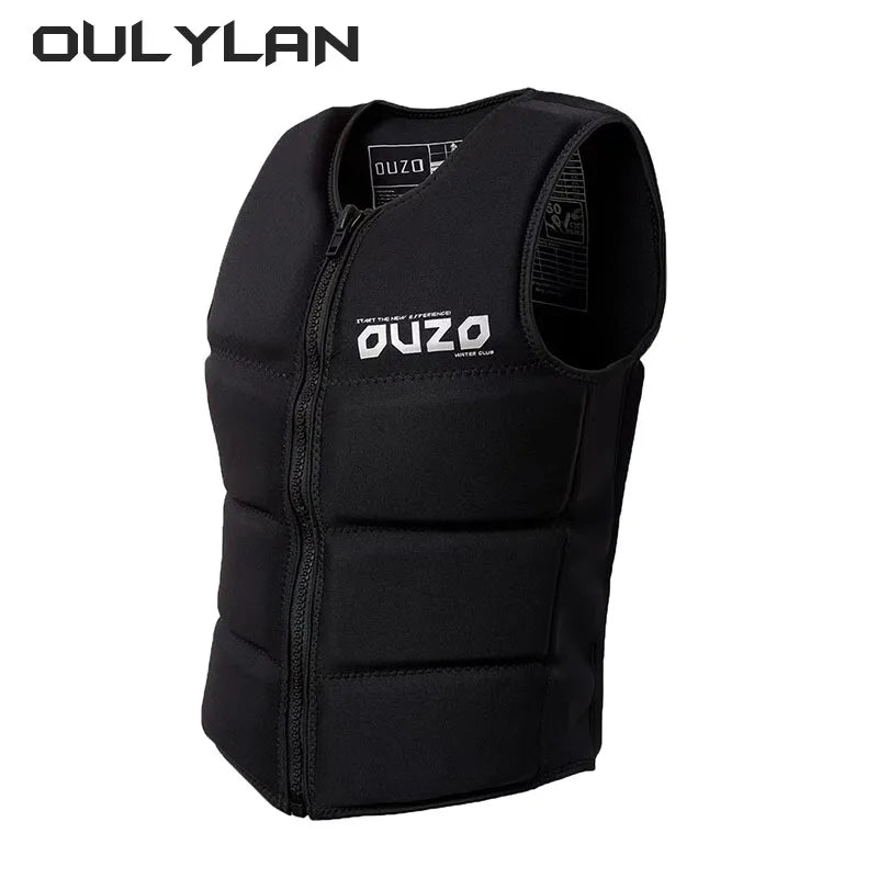 Oulylan Life Jacket Fishing Vest Water Sports Kayaking Swimming Surf Drifting Adult Life Jacket Safety Vest Rescue Boats