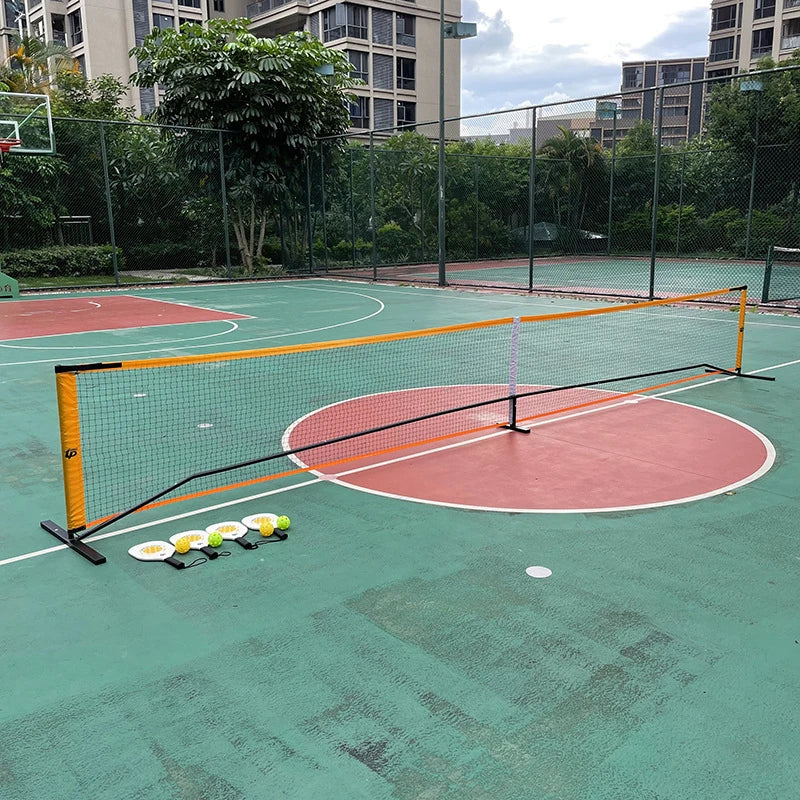 Portable Pickleball Net, Folding, Training Net, Outdoor, Rust Prevention, Ball Games