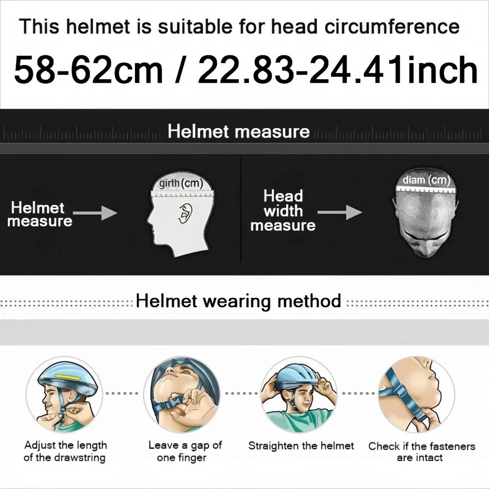MIPS Bicycle Helmet Ultra-lightweight,  Helmet Adjustable Size Helmet Women Men