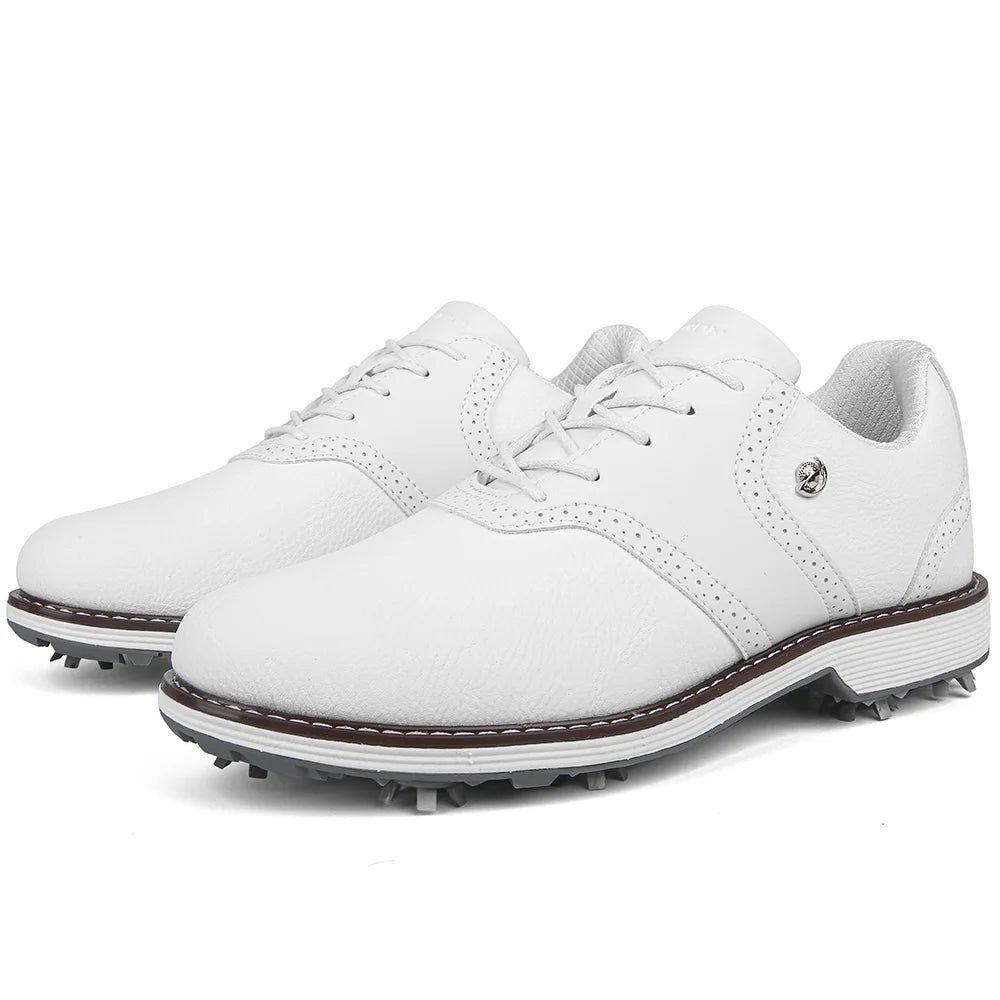 New Spikes Golf Shoes Men Size 7-14 Golf Sneakers Walking Footwear for Golfers