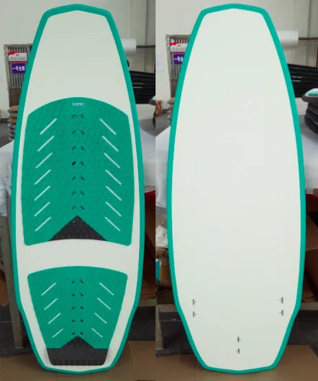 hit productUnisex Wakesurf Board Customizable Carbon Fiberglass Wood and EPS Materials Surfboard for Men and Women