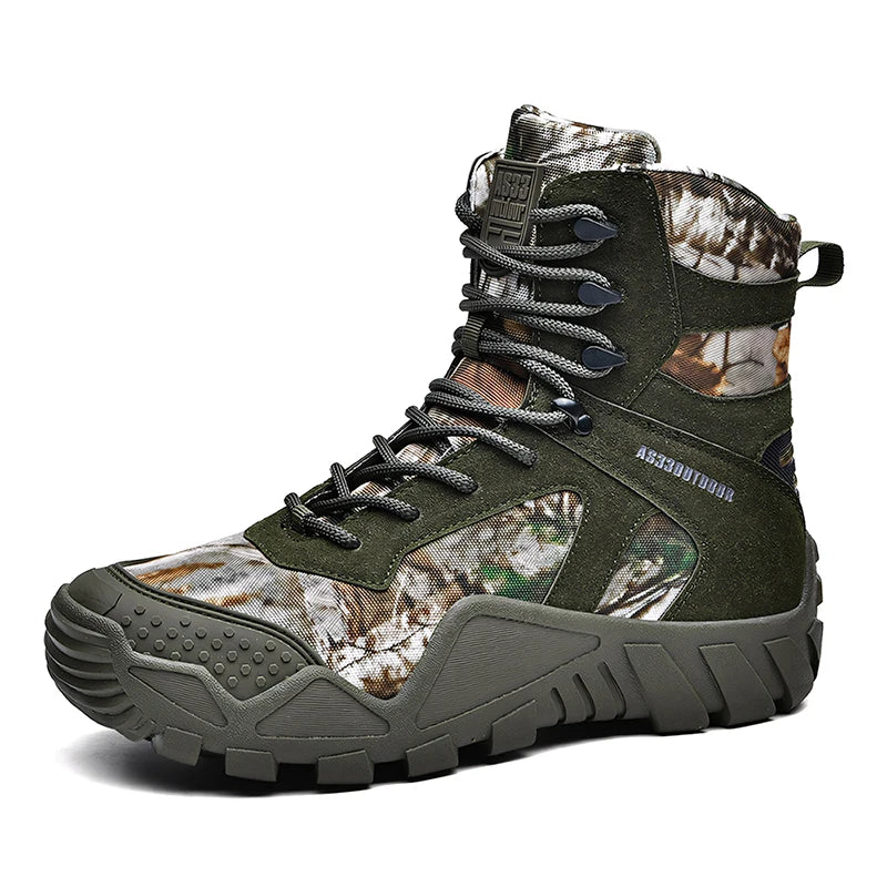 Men's waterproof hiking boots, lightweight outdoor boots,durable hiking boots