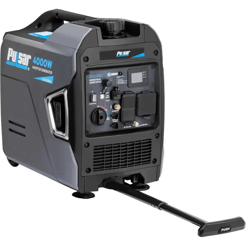 US Local Stock Best Choice GX400BN 4000W Portable Ultra Quiet Dual Fuel and Parallel Capability RV Ready Generator