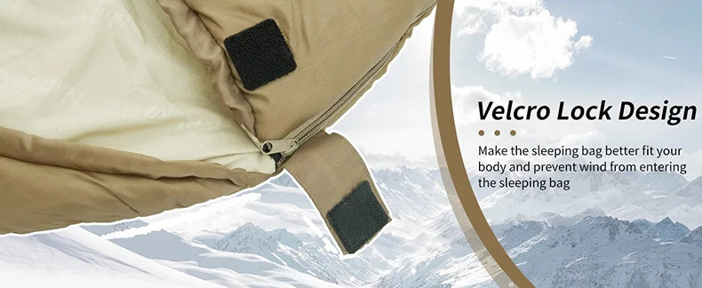 Naturehike Mummy Sleeping Bags MJ300/MJ600 Cotton Camping Adults Sleeping Bag Ultra Winter Warm Mummy Sleeping Bag Indoor