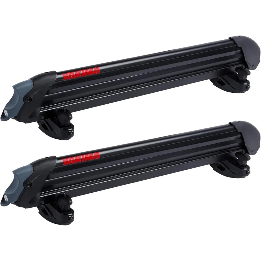Ski & Snowboard Car Roof Rack, Fits 6 Ski Pairs or 4 Boards, PowderHound 6