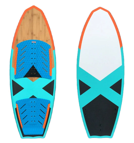 hit productUnisex Wakesurf Board Customizable Carbon Fiberglass Wood and EPS Materials Surfboard for Men and Women