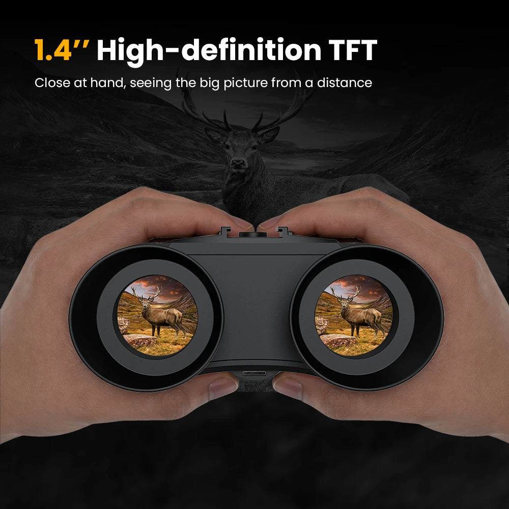 GTMEDIA Night Vision Binoculars 4K 8X Digital Zoom for Helmet Night Vision Goggles for Outdoor Hunting Night Vision Binoculars