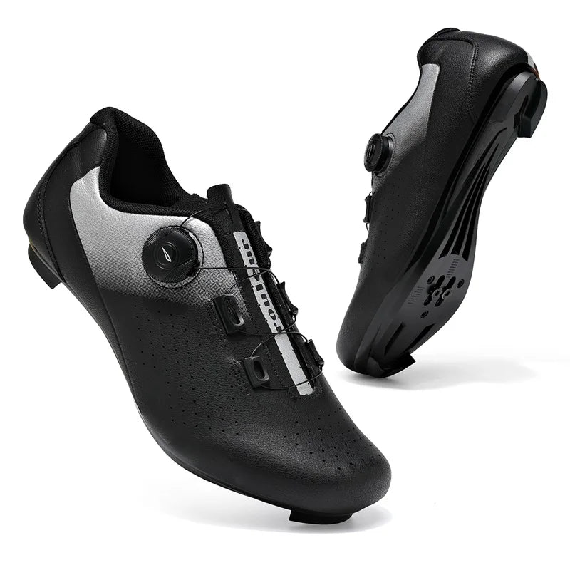 Unisex MTB Mountain Road Bike Lock Shoes Breathable Non-slip Wear-resistant Pedal Bicycle Outdoor Competitive Bicycle Equipment